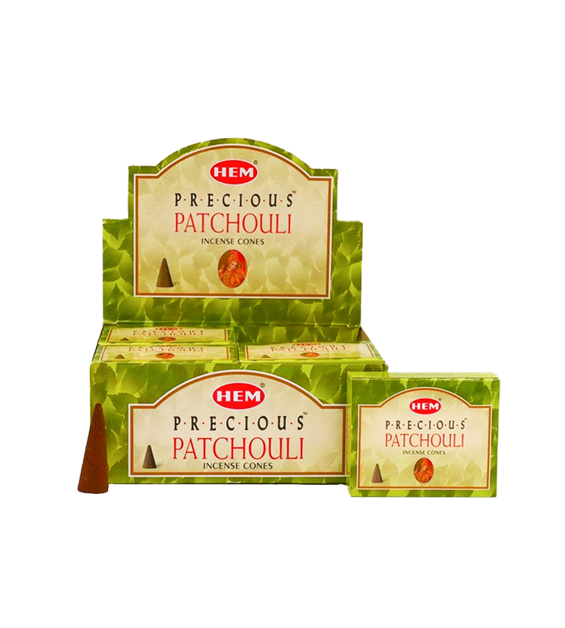 Ourlet patchouli cônes